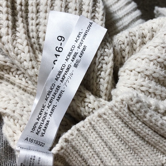 Smash! Blue Ombré High Low Cable Knit Sweater XS - Picture 7 of 8